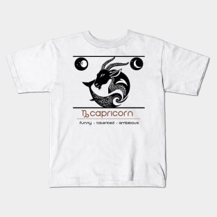 Capricorn Season - Zodiac Graphic Kids T-Shirt